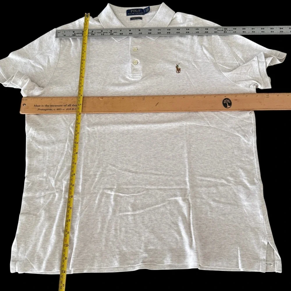 Polo Ralph Lauren Cotton Men's Pullover Polo Short sleeve shirt, ‎ Large